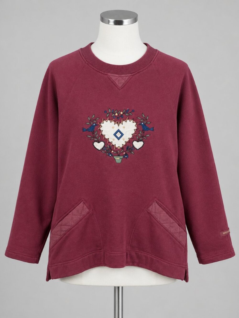 Vintage Embroidered Sweatshirt